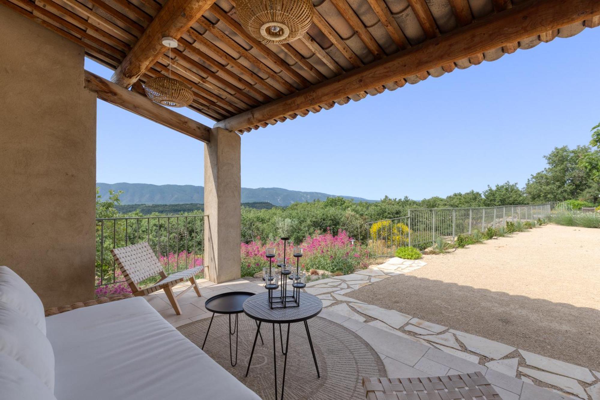 Vila Bastide De Viens - Vue Luberon, Piscine Chauffee, Boulodrome Exteriér fotografie