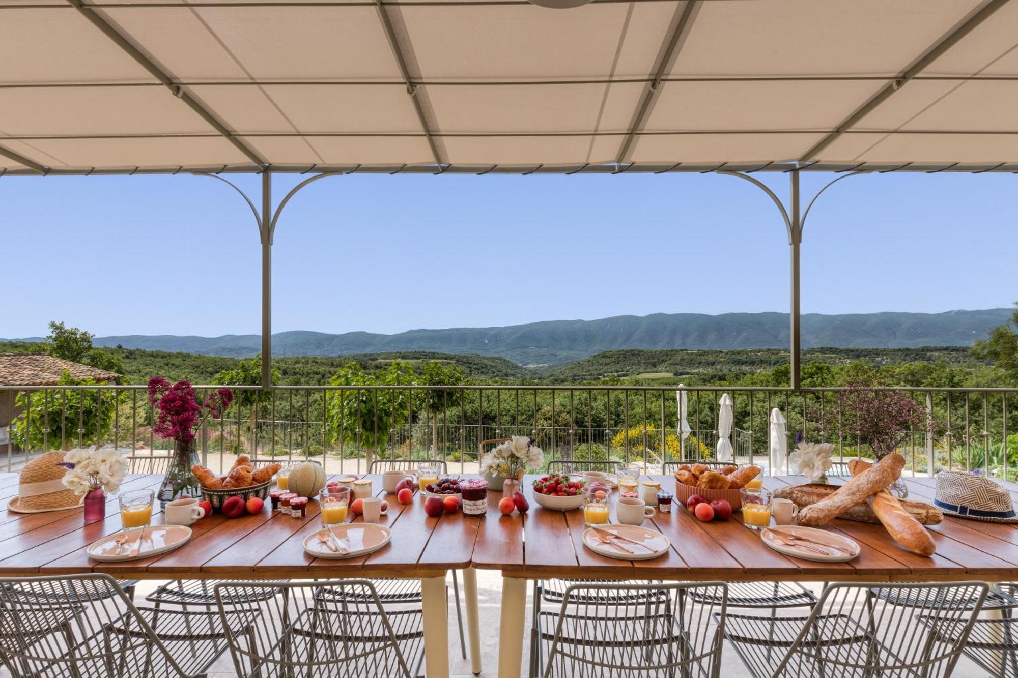 Vila Bastide De Viens - Vue Luberon, Piscine Chauffee, Boulodrome Exteriér fotografie